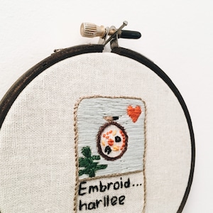 Embroidery hoop Etsy embroidery listing hand embroidered 4 wall hanging image 9