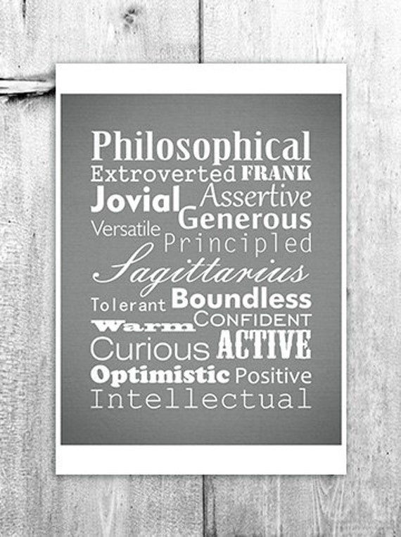 Items similar to Sagittarius Characteristics Personality