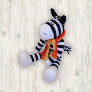 Knitting Pattern: Zebra (English)