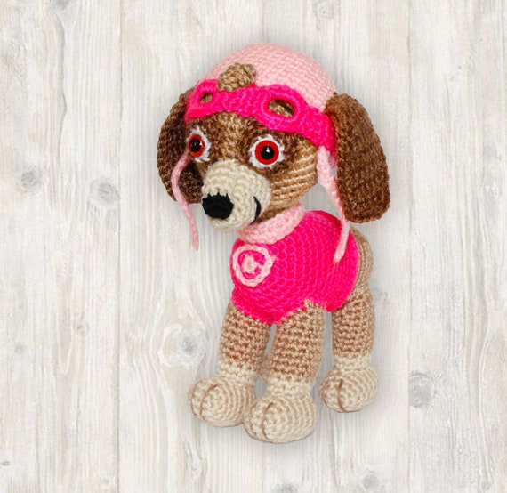 Skye Pup Paw Patrol Pattern Crochet Puppy Pattern Dog Etsy