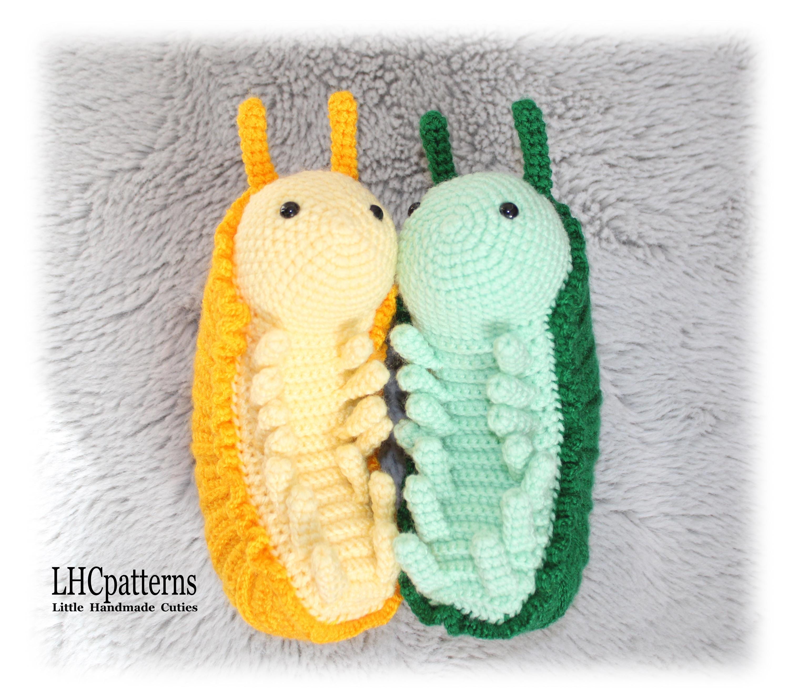Roly Poly Bug Crochet PDF Pattern, Crochet Pill Bug, Cute Isopod Soft ...