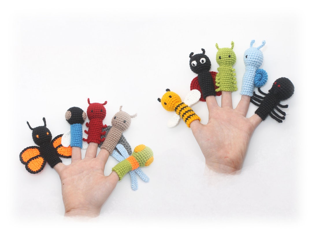 crochet finger puppets youtube