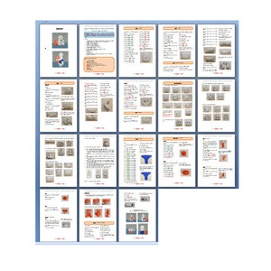 Op de afbeelding: Een stapsgewijze handleiding voor het maken van een pluche speelgoed. De handleiding bevat instructies, diagrammen en afbeeldingen van het eindproduct. Het pluche speelgoed is een witte en rode vos met een blauw shirt.