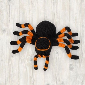 Crochet Pattern: Spider, Halloween Spider Soft Toy, Spider Stuffed Toy, Happy Halloween Gift, Amigurumi Spider English image 1