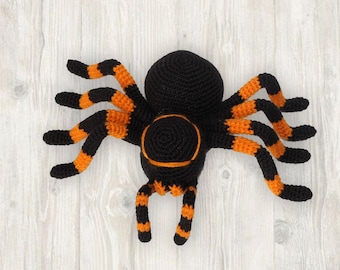 Crochet Pattern: Spider, Halloween Spider Soft Toy, Spider Stuffed Toy, Happy Halloween Gift, Amigurumi Spider (English)