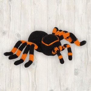 Crochet Pattern: Spider, Halloween Spider Soft Toy, Spider Stuffed Toy, Happy Halloween Gift, Amigurumi Spider English image 2