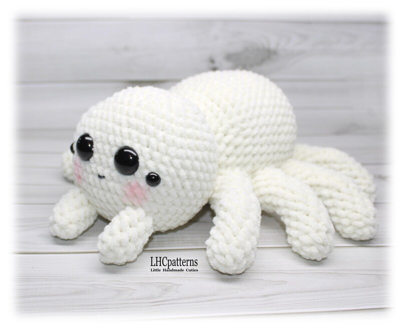 Sammy the Spider Crochet PDF Pattern, Crochet Spider Soft Toy, DIY Cute ...