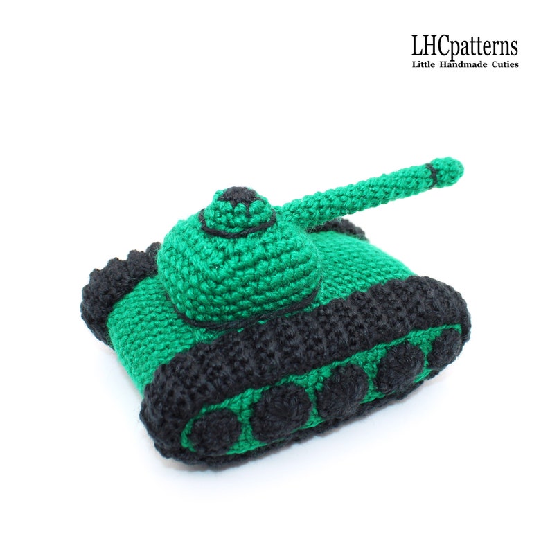 Tank crochet pattern