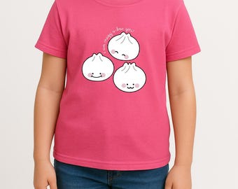 Cute Dumplings DTF Transfer for Ready to Press, Adorable Bao DTF Heatpress, Dumpling Bao T-Shirts