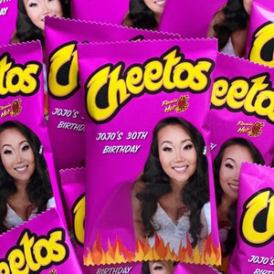 Custom Chips Bags | Party Favors for Any Event | Any Flavor | Chips Included