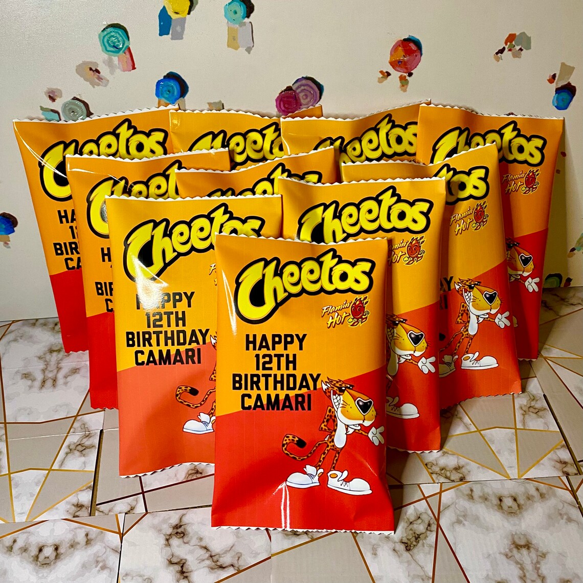 Custom Chip Bags Hot Cheetos and much more | Etsy
