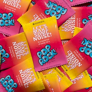 Personalized Candy Party Favors: &quot;Still Poppin&#39;&quot;