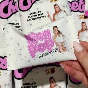 Personalized Engagement Candy Favors: She Said Yes! Party Decor