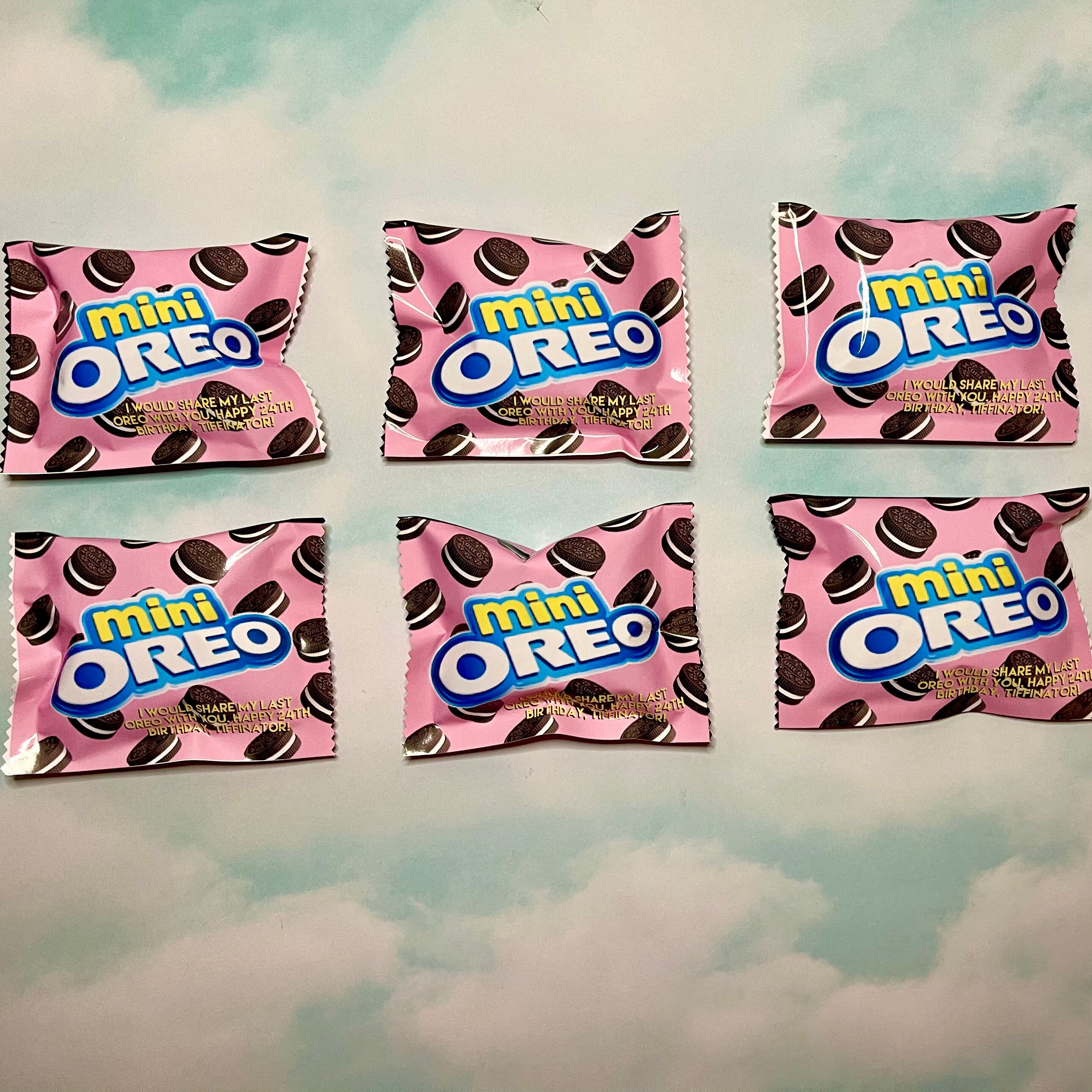 Custom mini Oreo bags personalized Oreo mini bags perfect Etsy