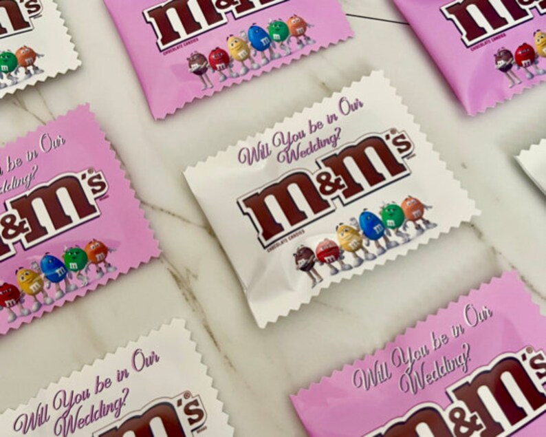 Personalized Custom M&m's for Party Decor Etsy