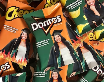 Chip Bag Favors, Custom Bags, Personalized Chip Bags | Chips Included