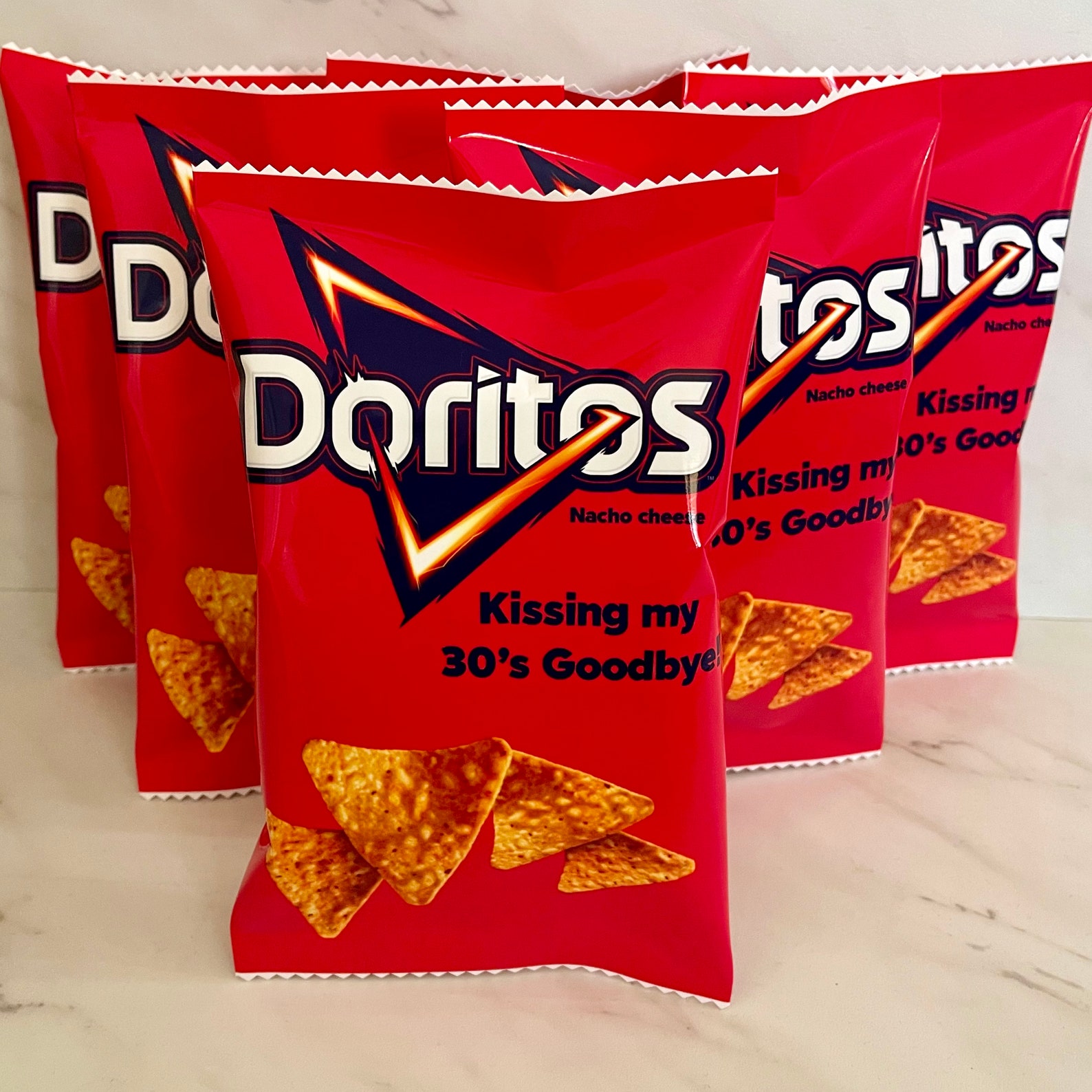 Chip Bag Favors Dorito Custom Bags Personalized Cheetos Etsy