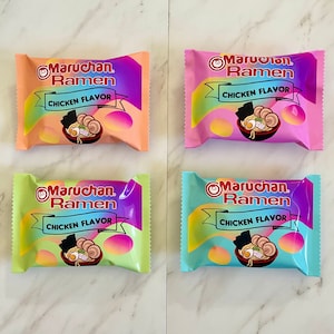 Custom Ramen Noodle Packets. Personalized for any event. College Acceptance Gift