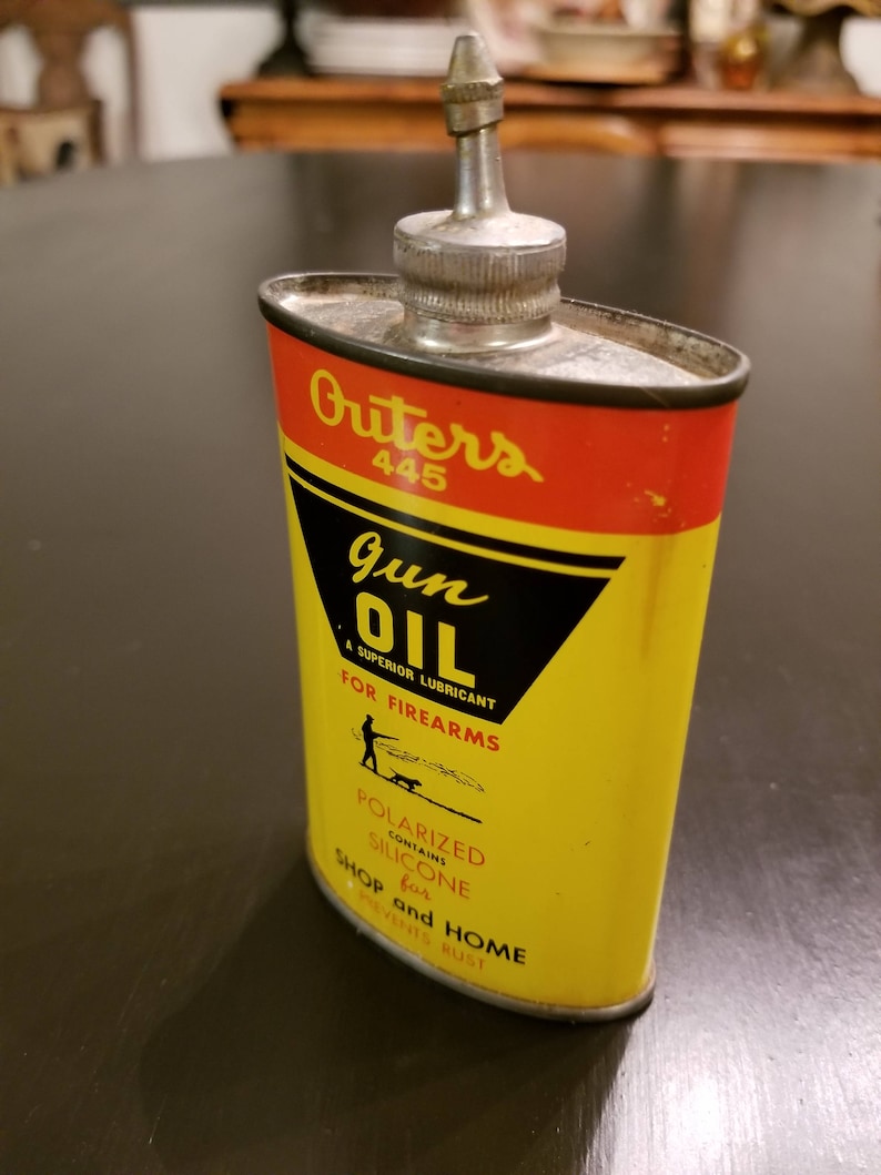 Outers 445 Gun Oil Can 3oz. image 1