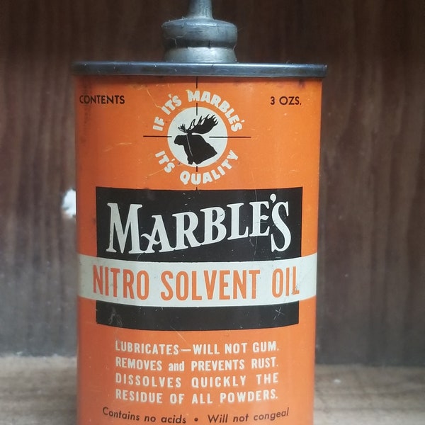 Marble's Nitro Solvent Oil 3oz