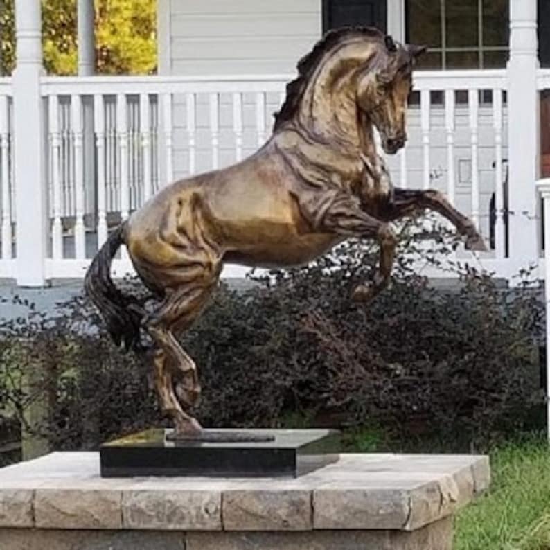 Bronze Horse Sculpture ORDER. Sculpture Editions and Etsy