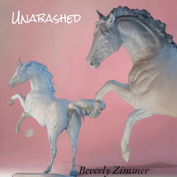 ORDER for Artist Resin Unpainted  Model Horse Classical size "Unabashed" Zimmer horse sculpture