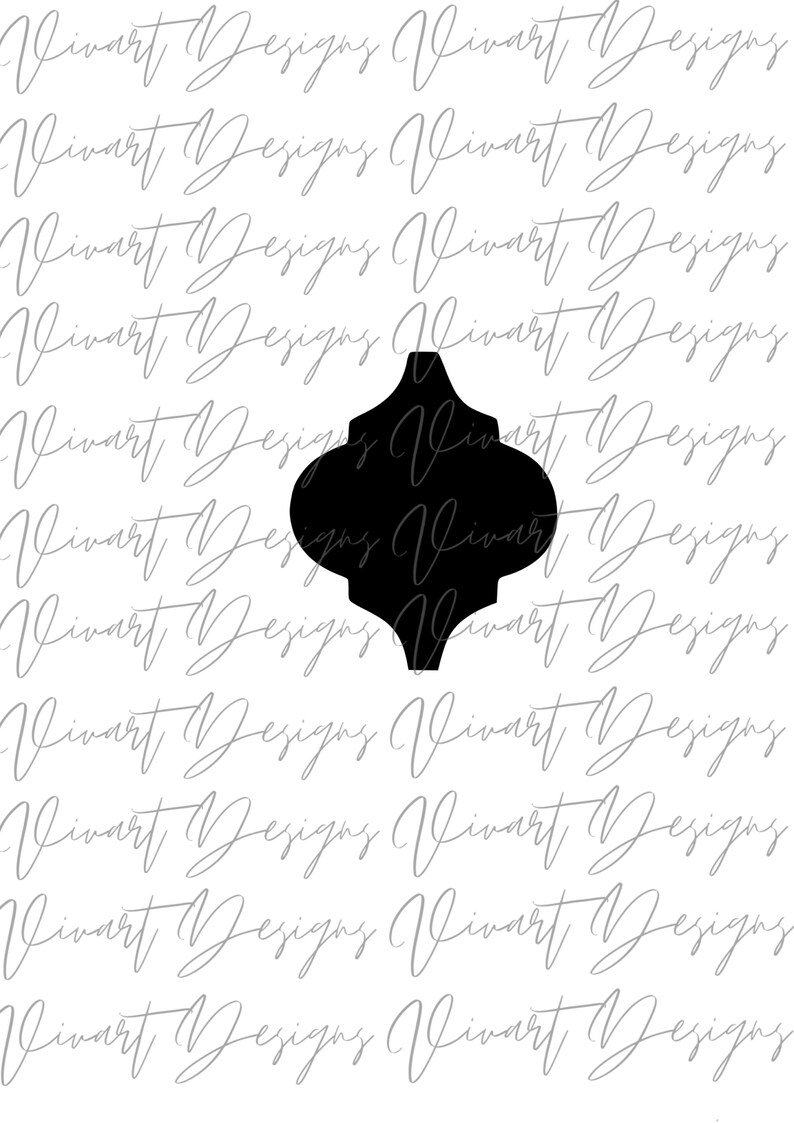 Download SVG Paper Tile Ornament Template SVG Digital File Cut with ...