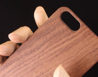 Iphone 6/6s Walnut Wood Phone Case - slim durable case - also fits iPhone 7