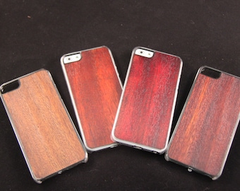 iPhone 5 5s SE Wood Phone Case - Hand finished smartphone Elegent, slim durable case