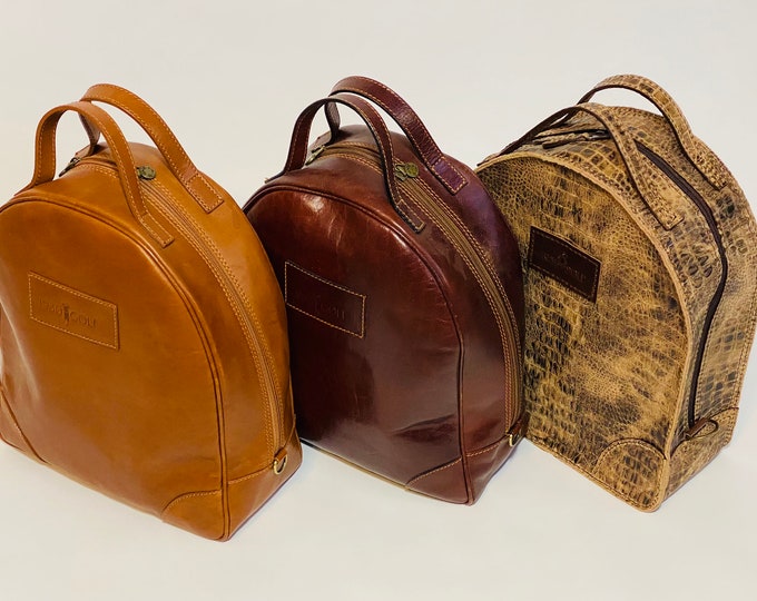 Classic Leather Golf Shoe Bag Etsy