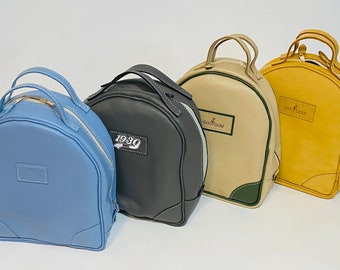 Classic Leather Shoe Bag w/Back Pocket