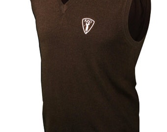 Cashmere & Silk - Chocolate Vest