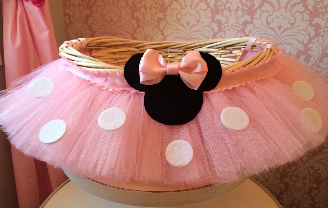 tutu basket baby shower gift