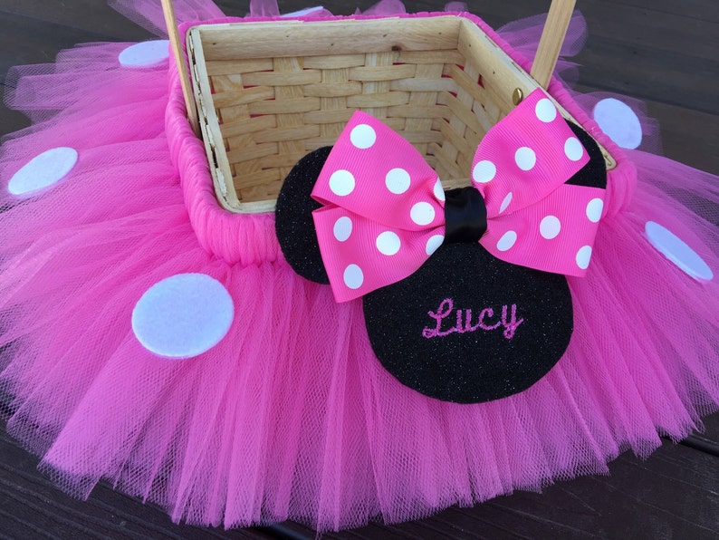 Minnie Mouse Halloween basket halloween bucket Halloween Etsy