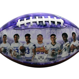 Custom Senior Football Gift - Personalized Football, Senior Night Football Gift, Football Team Gift, High School Senior Gift Custom Football