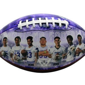 Custom Senior Football Gift - Personalized Football, Senior Night Football Gift, Football Team Gift, High School Senior Gift Custom Football