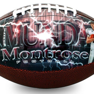 Personalized Football - Custom Football Gift, Senior Football Gift, Football Banquet, Coaches Gift, Senior Night, High School Football Gift
