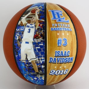 Customized Basketball-Perfect For High School Senior Gift, Athletic Achievement Awards, Coaches Gifts, Wedding Parties, Bar and Bat Mitzvahs