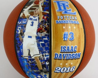 Custom Made Basketball-Senior Basketball Gift, Athletic Achievement Awards, Coaches Gifts, Senior Night, High School Senior Basketball Gift