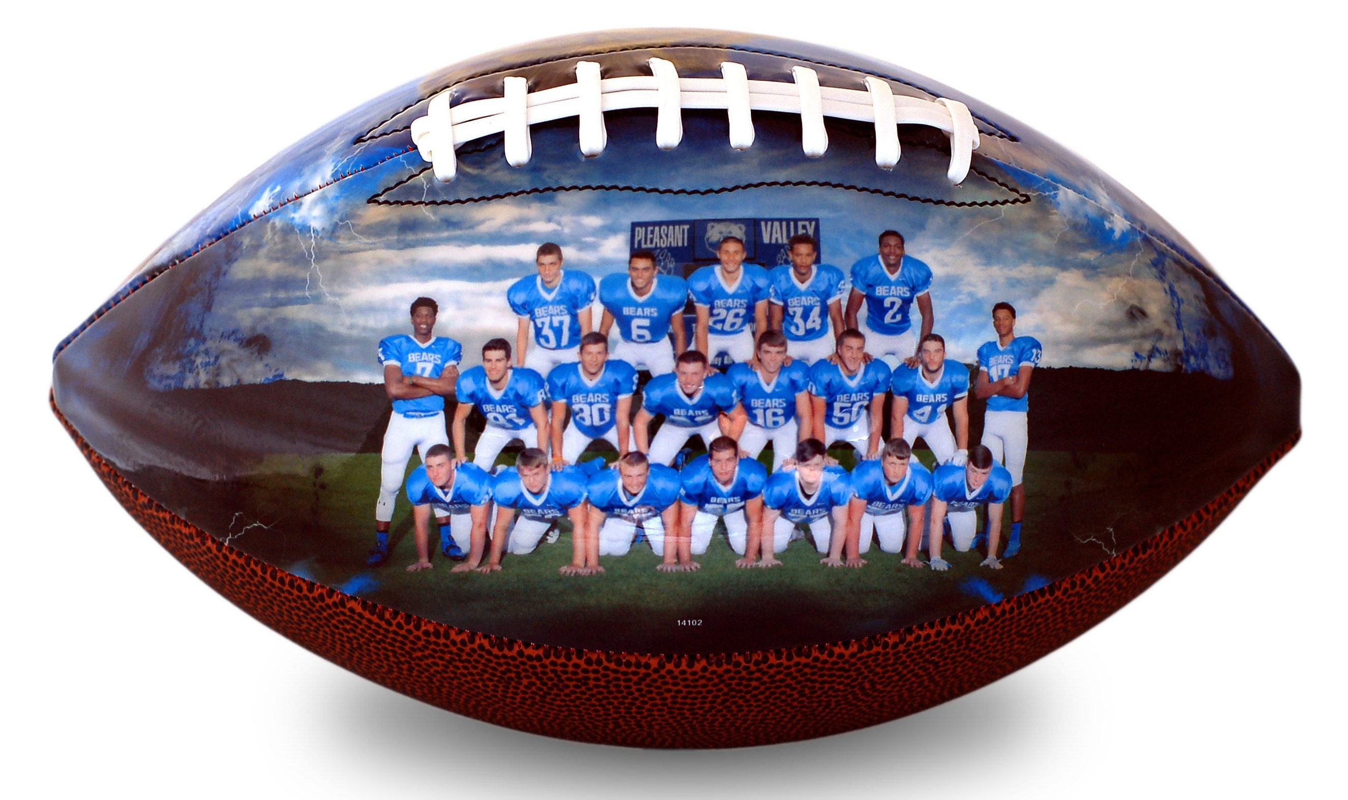 Custom Made Football Football Team Gift Customized Senior | Etsy