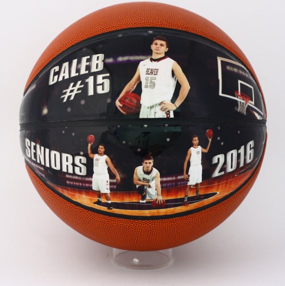 Custom Hand Painted Basketball, 1,000 points, Your Name, Your Milestone,  Senior Athlete Gift (All sports, any object can be custom painted)