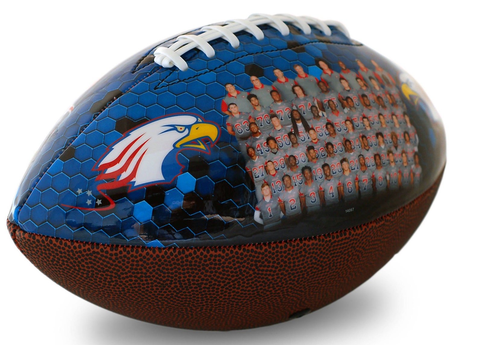 Custom Made Football Personalized Football Gift Customized Etsy