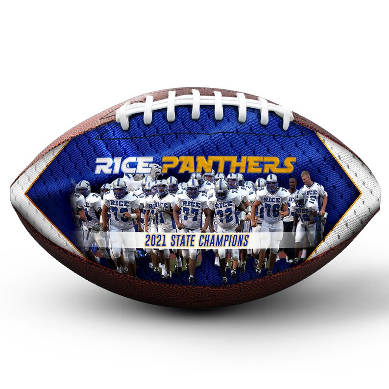 Custom Football Coach Gift Full Size Custom Football image 2