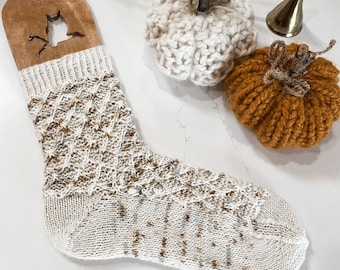 Mahogany Socks Knitting Pattern