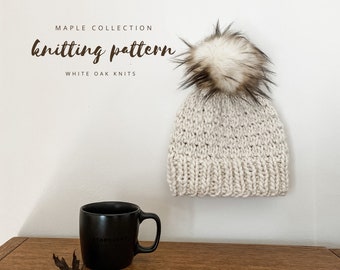 Sugar Maple Beanie Knitting Pattern
