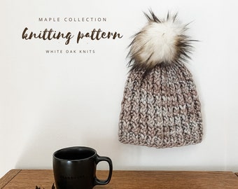 Hornbeam Maple Beanie Knitting Pattern