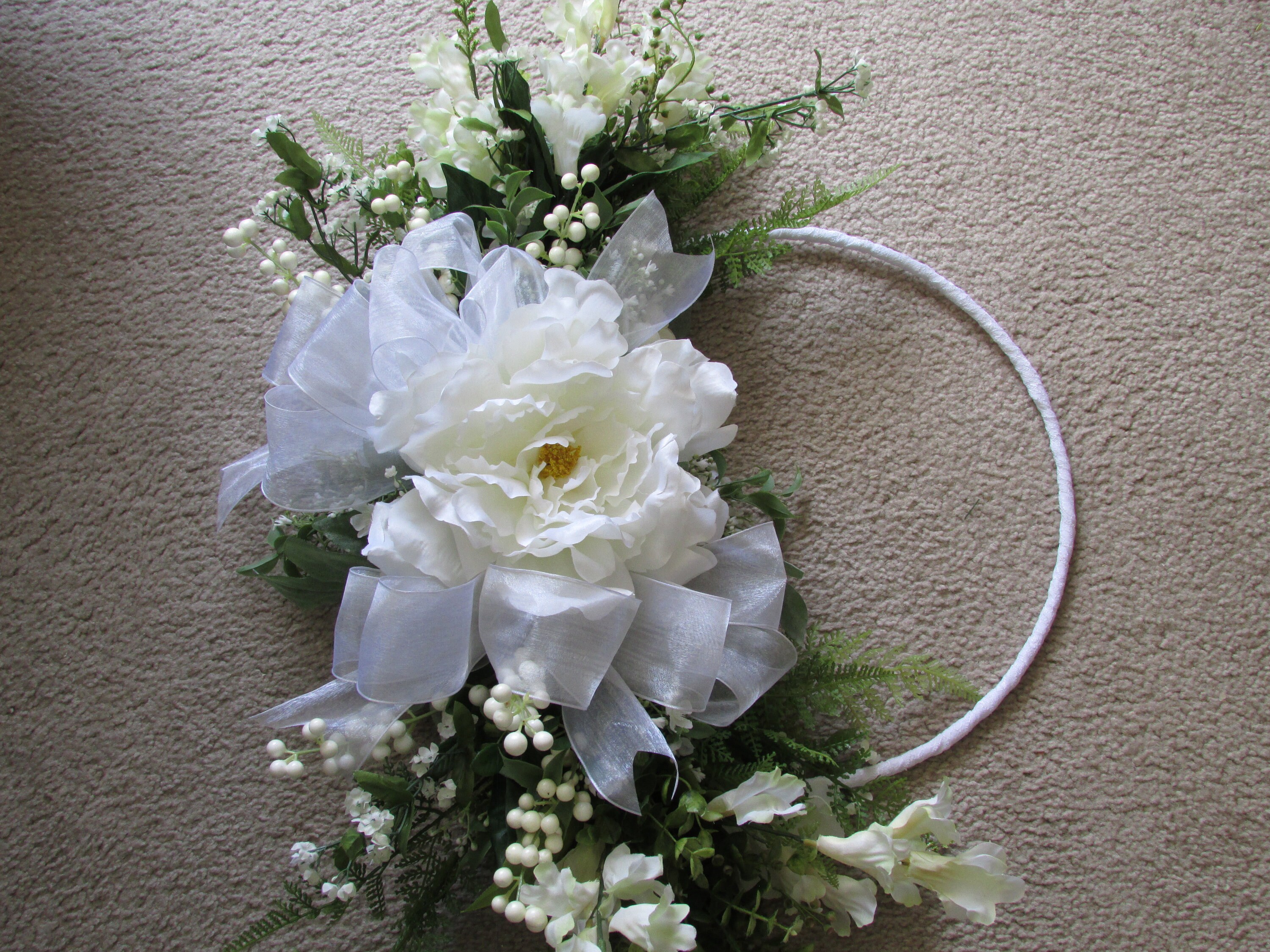 Wedding Hoop Wreath Wedding Hoop Centerpiece Wedding Decor | Etsy