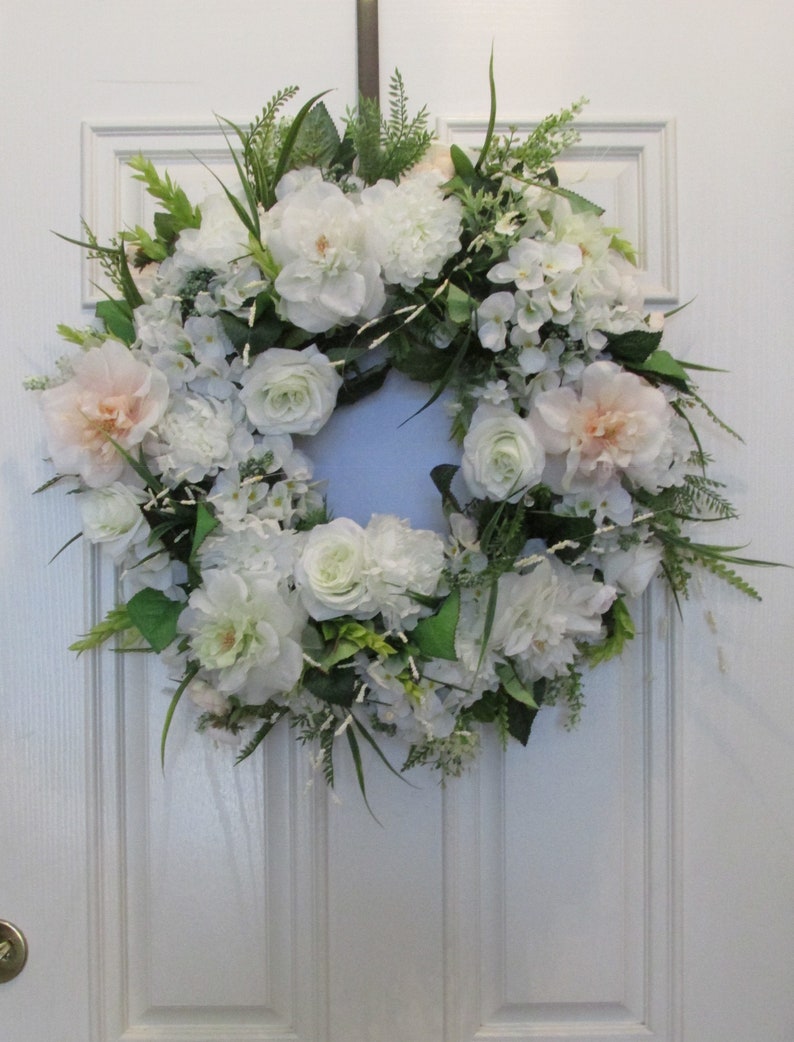 Wedding Wreath, Wedding Wreath Centerpiece, Wedding Reception Decor ...