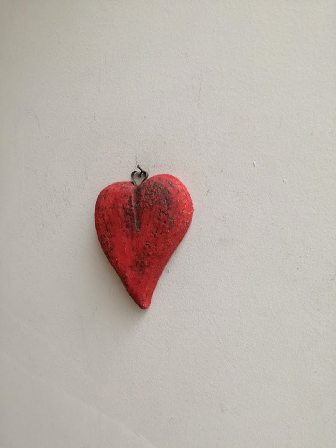 Ceramic Heart Wall Hanging Small Ceramic Heart Sculpture of Etsy