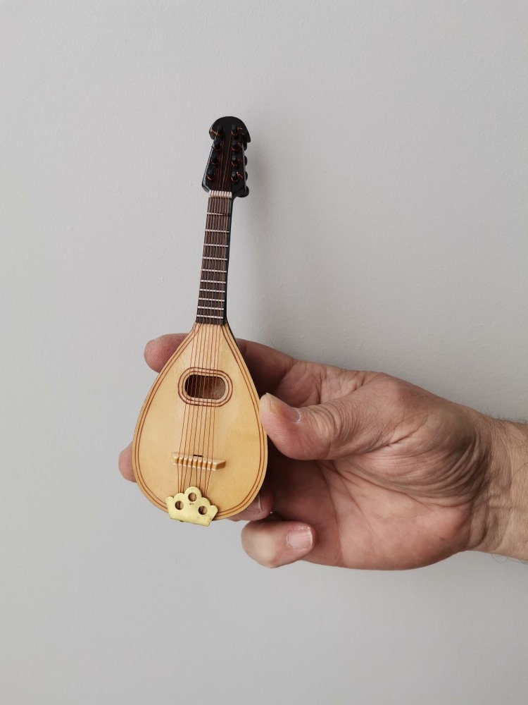  Miniature Mandolin Gift 12Cm Model Instrument